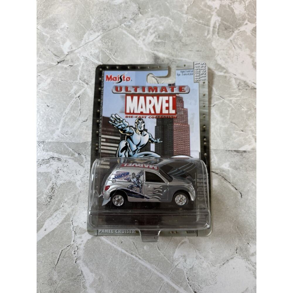 Maisto‎ Ultimate Marvel 1/64 Cie-Cast Series Silver Surfer New In Box